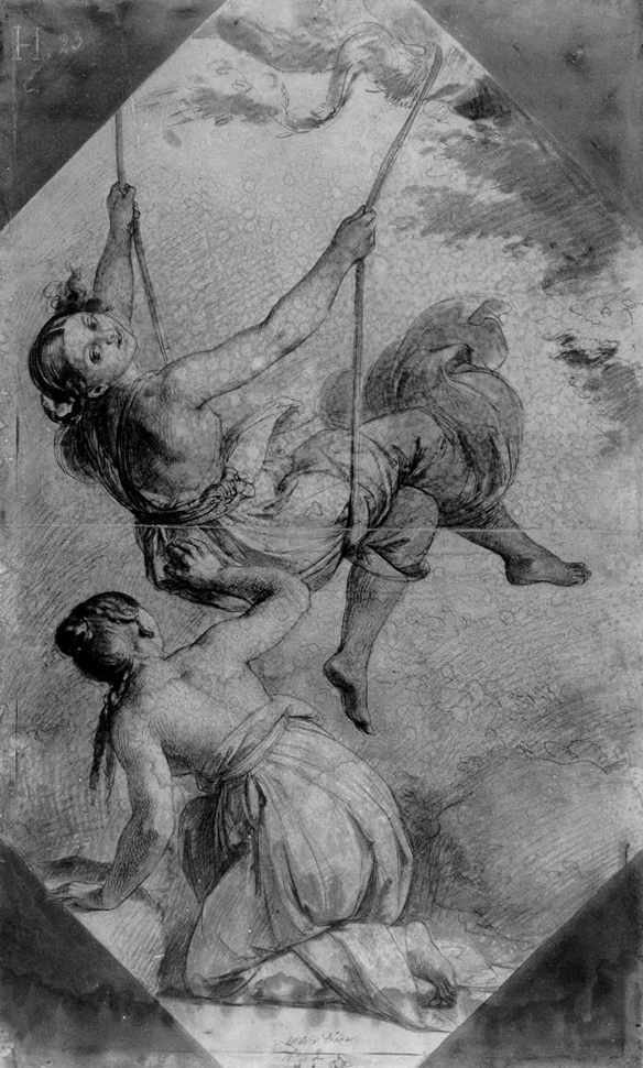 Gioco dell'altalena - Pinacoteca Civica F. Podesti, Ancona